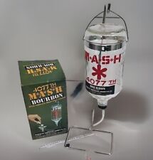 Vtg MASH Bourbon Dispenser 4077th I.V. Drip Hawkeye Distillery Complete HTF TV picture