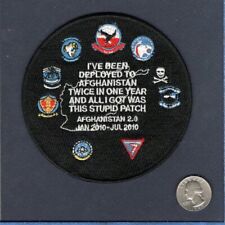 CVN-69 USS EISENHOWER CVW-7 OEF US Navy Ship Squadron 2010 Cruise Patch picture
