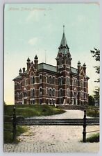 Ottumwa Iowa IA Adams School Brick Building 1909 Antique Postcard picture