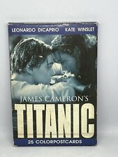 James Cameron’s Titanic 25 Color Post Cards 1997 Leonardo Dicaprio Kate Winslet picture