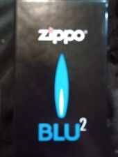 Zippo Lighter BLU-2  Butane- Street Chrome - New -MINT- IN BOX Extremely Rare picture