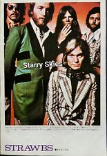 THE STRAWBS 1973 VINTAGE JAPAN PIN UP  picture
