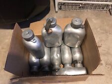 Lot of 9 Vintage West German Army Aluminum Canteens - Used but Functional picture