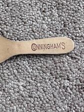 Very Rare Vintage wood ice cream spoon from Cunningham's Illinois picture