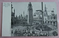 Rare 1904 Luna Park Coney Island Brooklyn New York City NYC Post Card picture