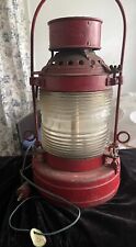 Mohawk Dressel Railroad Lantern Vintage, Canal in Red 23”h x 13”w.  10”d 20# picture