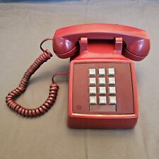 Vintage AT&T Western Electric Bell Retro RED 2500DM Touchtone Desk Phone picture