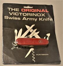 VICTORINOX HUNTSMAN * VINTAGE 1975 * BRAND NEW * A RARE FIND *$35 IN FREE EXTRAS picture
