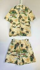 Hilo Hattie THE HAWAIIAN ORIGINAL 2 Piece Outfit Size Large Shorts, Medium Shirt picture