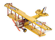 1918 Yellow Curtiss Aeroplane model picture