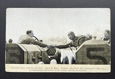 1908 Vanderbilt Cup Race Postcard / Luttgen Congratulates Robertson’s Win picture