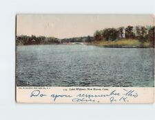 Postcard Lake Whitney New Haven Connecticut USA picture