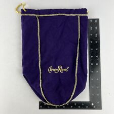 Crown Royal Extra Large Bag with Gold Drawstrings Great for Storage 12