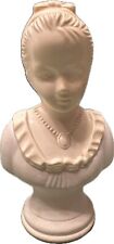 Vintage Avon 18th Century Young Girl Bust Moonwind Cologne picture