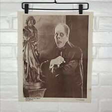Circa 1919 Phantom Of The Opera Lon Chaney Bison Archives Carl's Jr Poster Promo picture