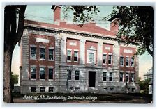 1916 Tuck Building Dartmouth College Hanover New Hampshire NH Vintage Postcard picture