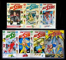 The YOUNG ALL-STARS Lot of 7 issues — HIGH GRADE NM — DC COMICS Copper Age #1-7 picture