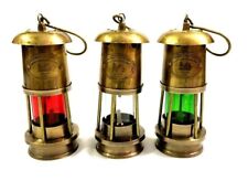 Nautical Brass Minor Lamp Antique Marine Oil lamp Lantern Christmas Gift picture