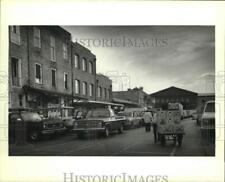 1989 Press Photo View of French Market in the early morning - noc84497 picture