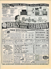 1963 REXALL'S Diamond Jubilee Retail Sale Drug Store Vintage Magazine Print Ad picture