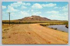 Postcard New Mexico Tucumcari Mountain Dirt Road Chrome 1958 E801 picture