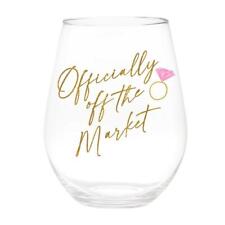 Jumbo Stemless Wine Glass Officially off the Market Size 4in x 5.7in h Pack of 6 picture