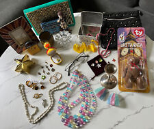Grandmas Vintage Estate Junk Drawer Lot Jewelry and More picture