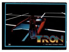1981 Disney Tron The Movie Single Trading Card #26 Puzzle Back The Ride Opening picture