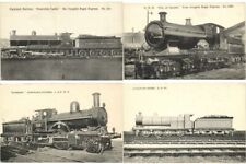 LOCS RAILWAY TRAINS GREAT BRITAIN UK 40 Vintage Postcard Pre-1940 (L3398) picture