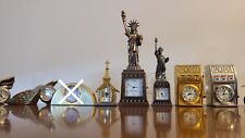 Various Vintage Miniature Clocks JAS Xanadu GANZ Geneva Breeze Platinum Eikon  picture