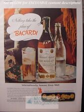 RARE 1943 Esquire Advertisement AD BACARDI Rum WWII Era picture