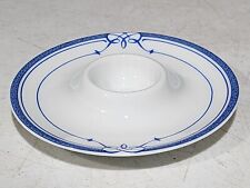 NEW WITH TAG Bernardaud France Cafe Paris Blue White Egg Holders Porcelain picture