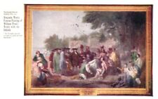 BENJAMIN WEST'S FAMOUS PAINTING OF WILLIAM PENN'S TREATY.VTG 1911 POSTCARD*D3 picture