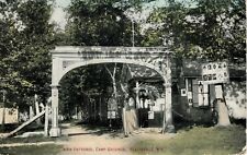 Platteville, Wisconsin - The Main Entrance to the Campgrounds - in 1909 picture