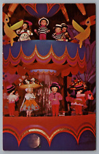International Stars Sing It's a Small World Disney World Postcard picture