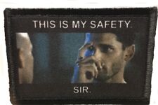 This Is My Safety Blackhawk Down Morale Patch Tactical ARMY Funny Military  picture