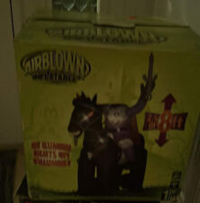 RARE* Airblown Inflatable 8ft Horseman with sword picture