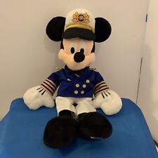 Walt Disney Disney Cruise Line Captain Sailor Mickey Mouse 16 Inch Plush picture