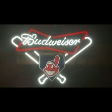 Cleveland Indians Logo Neon Sign 20