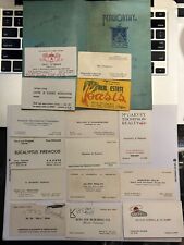 lof of 15 Los Angeles Vintage Business Cards Lot So. California Real Estate LAW picture
