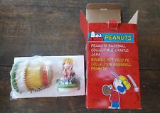Avon Peanuts Baseball Collectible Candle Jars Lucy picture