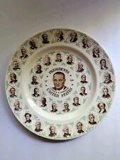Vintage Lyndon  B. Johnson Presidents of United States Souvenir Plate 10