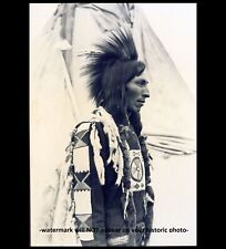 Cree Indian Chief PHOTO First People Chief Duckhunter, Canada 1913 Indians picture