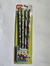 NIP Vintage 2005 Pentech SpongeBob SquarePants Sand Pencils Qty 4 picture