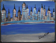 Goodfellas Gangster Wiseguy Henry Hill Authentic Original Art NYC Skyline #14 picture