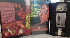 vhs Douglas McKeown's RETURN OF THE ALIEN's DEADLY SPAWN HTF Rare CONTINENTAL picture