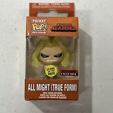 Funko Pop Keychain - My Hero Academia: All Might True Form GITD AAA Exclusive picture