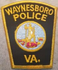 VA Waynesboro Virginia Police Patch picture