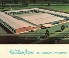 Vintage Postcard Holiday Inn #2 Madison WI Wisconsin Hwy I-90 Indoor Pool picture