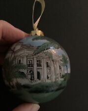 Flagler Museum Palm Beach   Florida Christmas Ornament- Reverse Painted picture